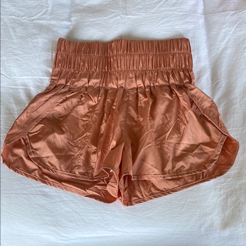 FP Movement by Free People High-Waisted Coral Shorts